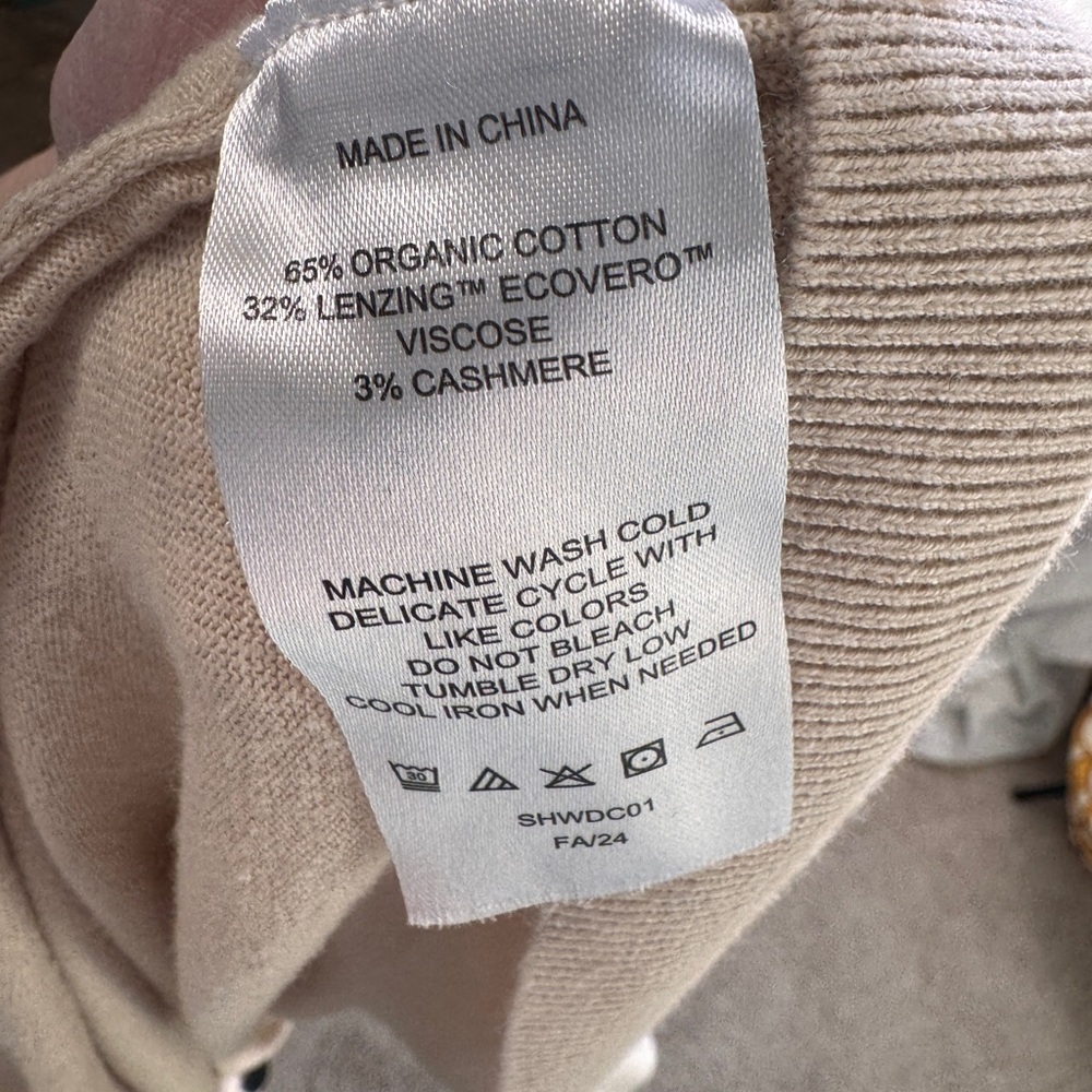Quince Women's Elegant Crew Neck Sweater - Picture 7 of 7